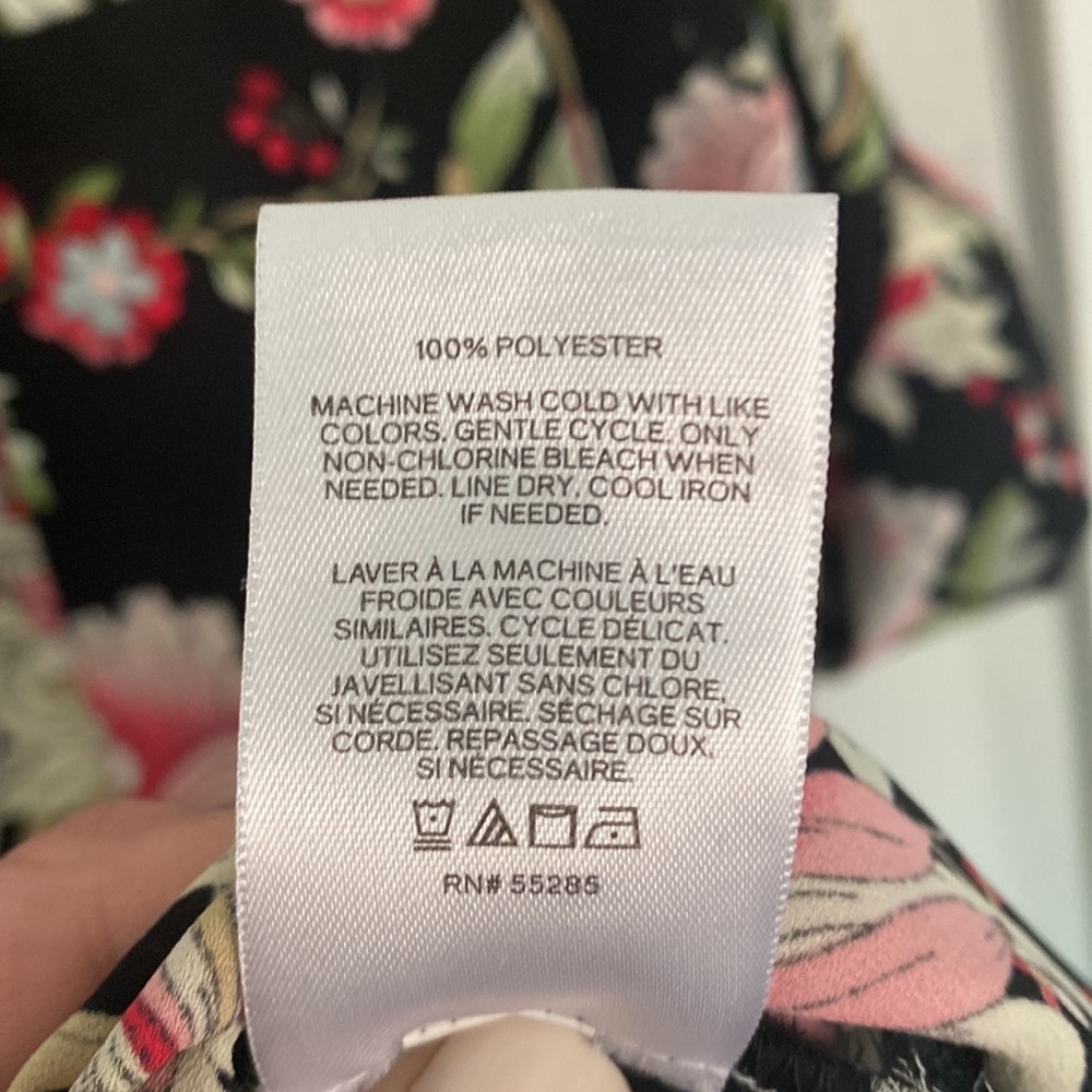 Express Floral Slim-Fit Portofino Shirt - Picture 5 of 5